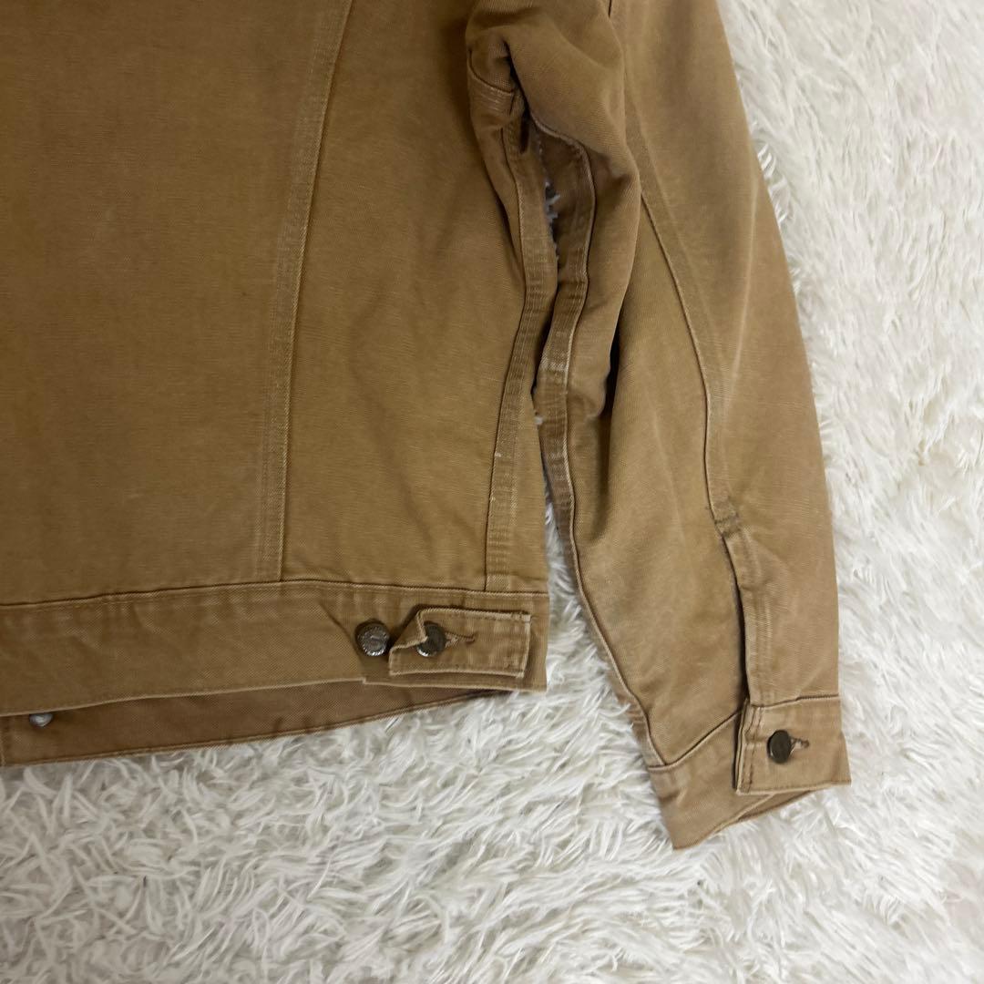 【美品】Carhartt 裏地ブランケット3rd トラッカージャケット 42