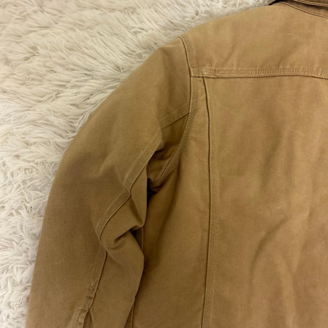 【美品】Carhartt 裏地ブランケット3rd トラッカージャケット 42