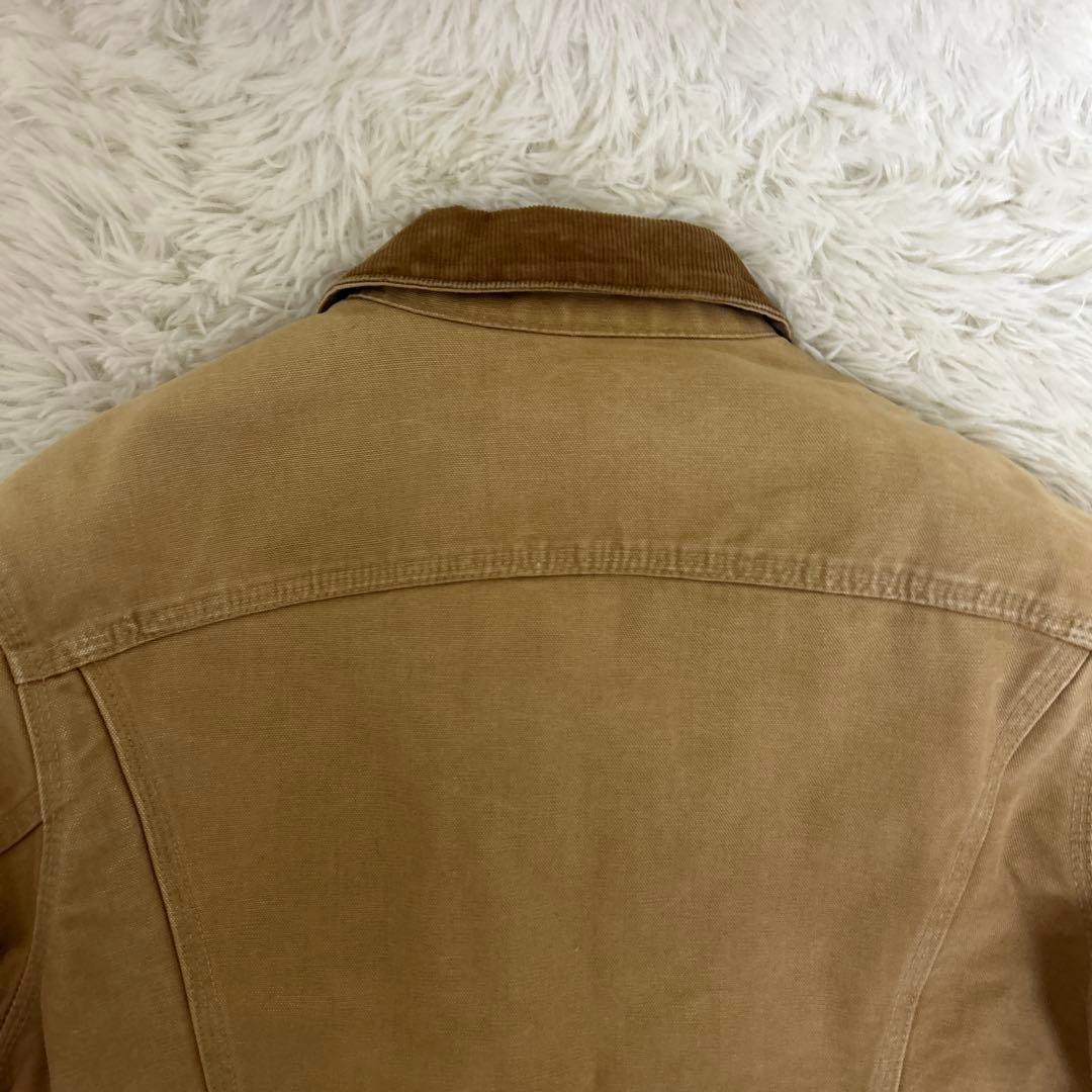 【美品】Carhartt 裏地ブランケット3rd トラッカージャケット 42