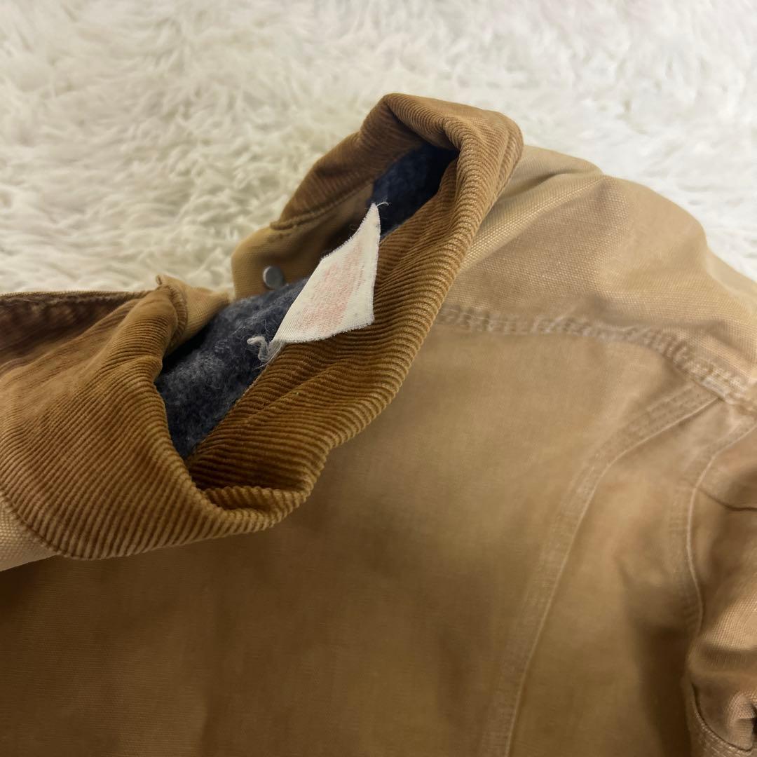 【美品】Carhartt 裏地ブランケット3rd トラッカージャケット 42