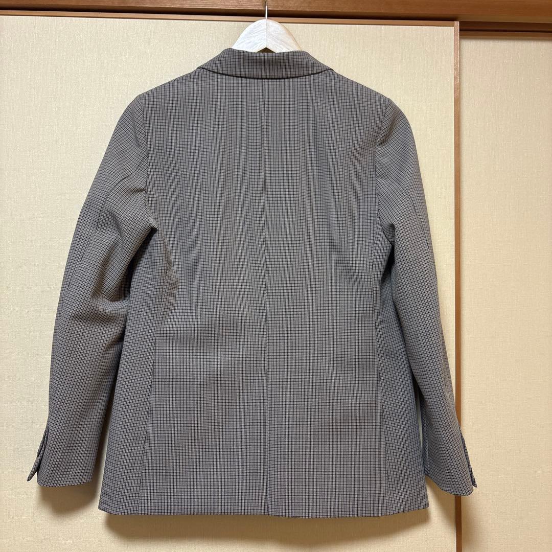 UNIQLO ダブルジャケット 35ブラウン S 新品タグ付
