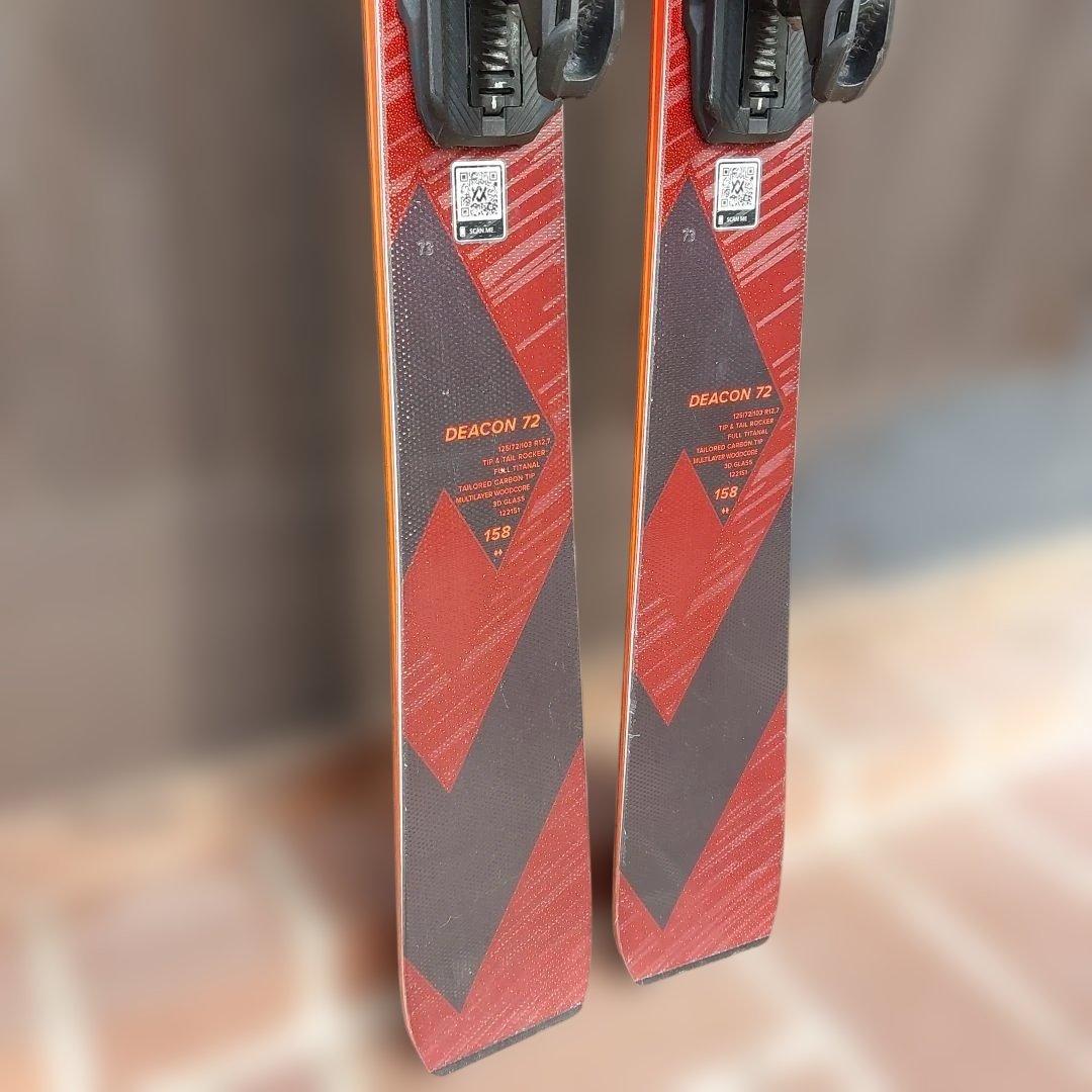 Völkl スキー板 deacon72 158cm 新品同様
