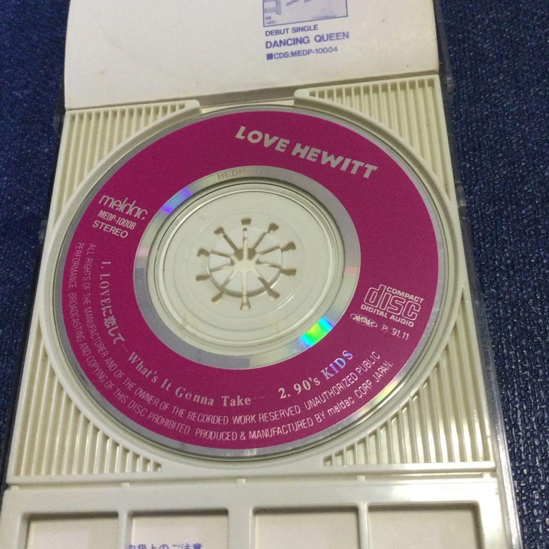 ラヴヒュウィット/LOVEに恋して 8センチ8cmシングル love hewit