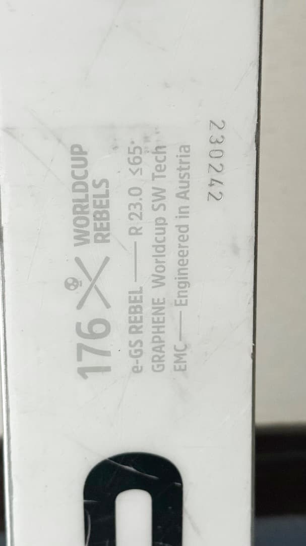 HEAD ヘッド GS板 176cm　ビンディング付き