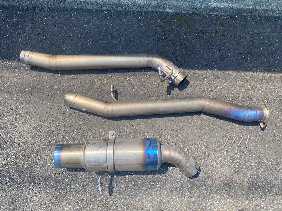 インプレッサGDB GDA専用 東名パワード フルチタンマフラー