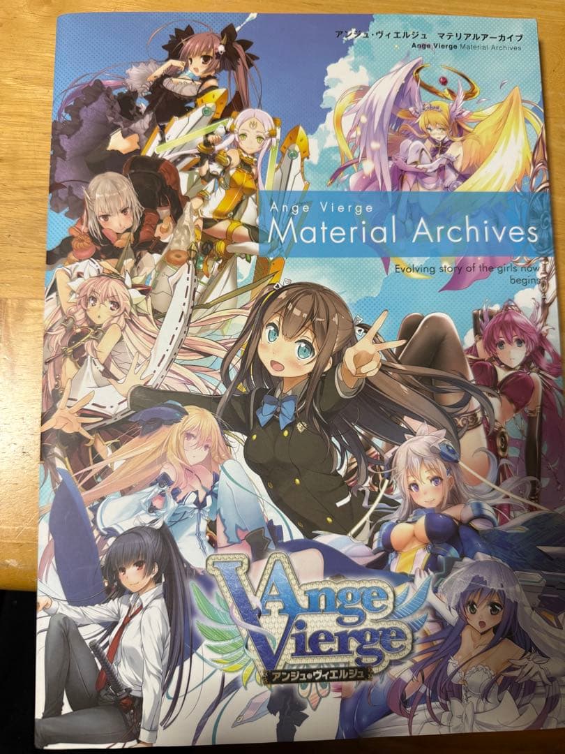 アンジュヴィエルジュ マテリアルアーカイブ、公式ビジュアルブック　二冊セット