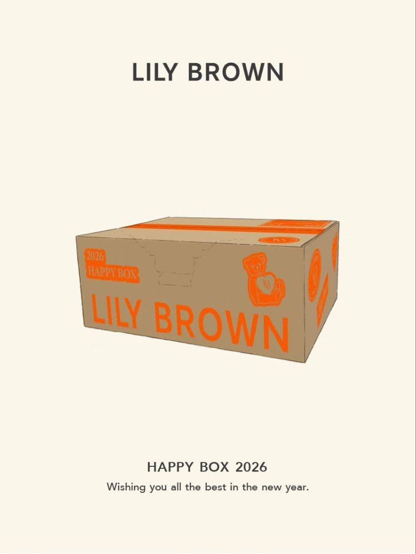 LILLY　BROWN☆HAPPY BOX2026