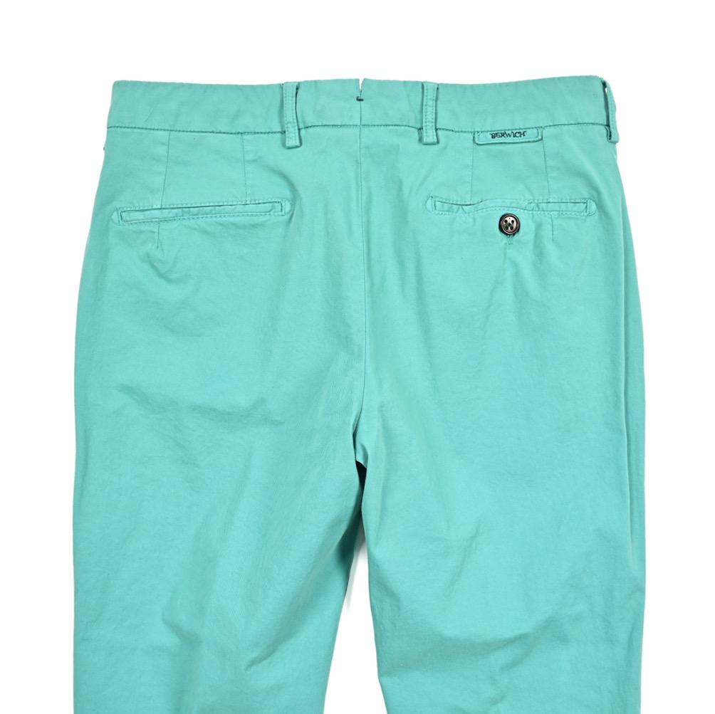 【新品・52・イタリア製】ベルウィッチ・MORELLO-GD 綿ストレッチパンツ