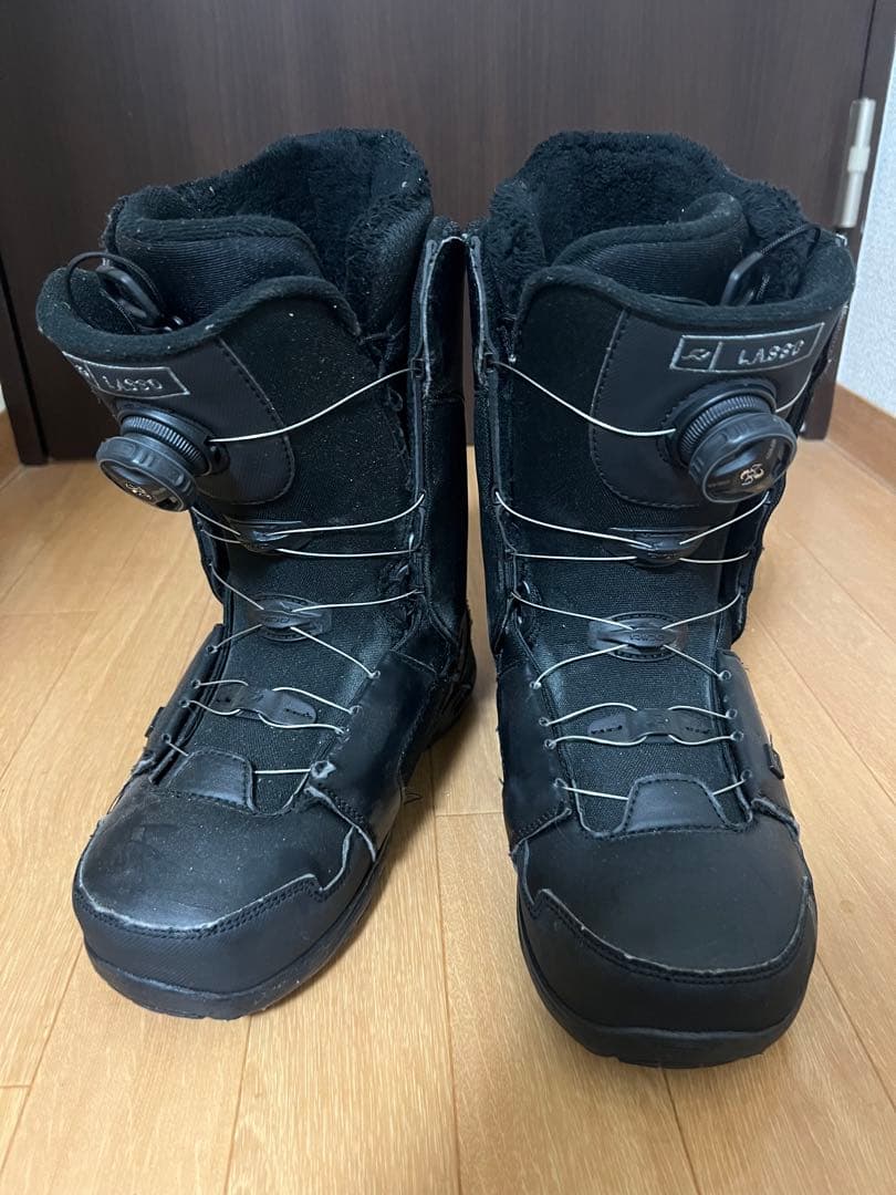 【中古】RIDE LASSO スノーボードブーツ ブラック