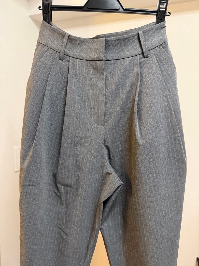 【m】 ⭐︎新品⭐︎ anuke ヘザーストレッチパンツ