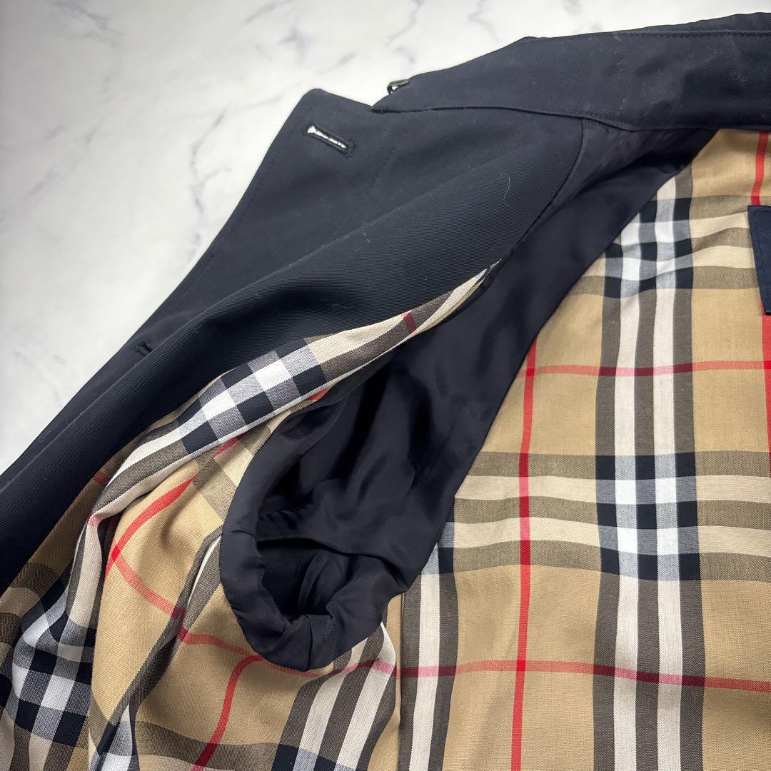 【美品】バーバリーロンドン　ロングステンカラーコート