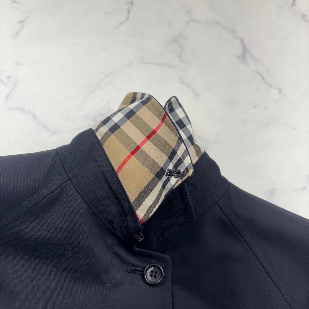 【美品】バーバリーロンドン　ロングステンカラーコート