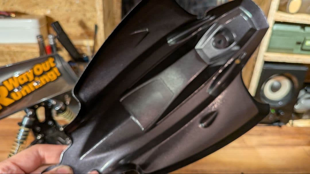 未走行　タミヤイグレス　タイタニウムグレー2液ウレタン塗装