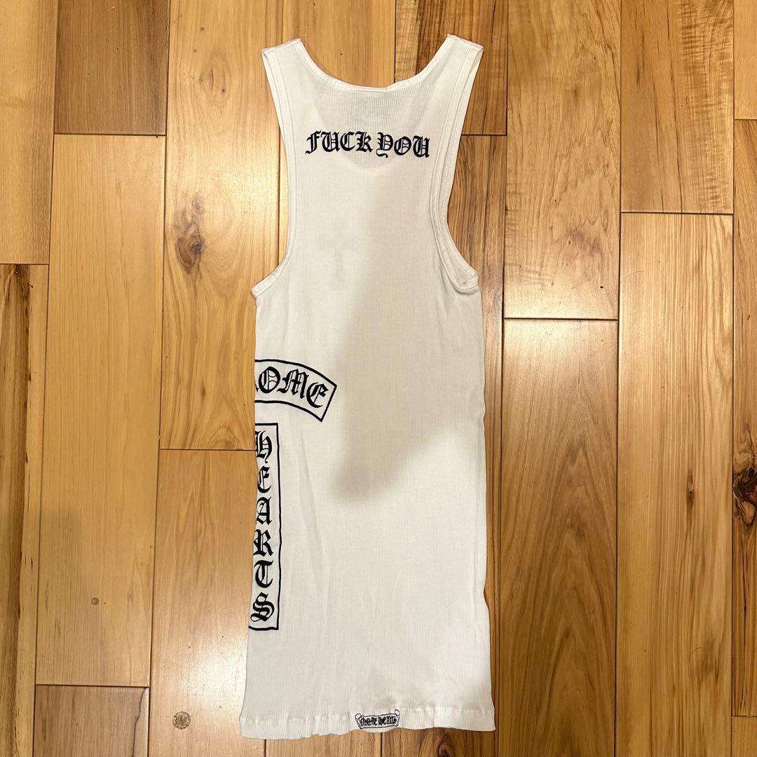 正規品 Chrome Hearts fuck you タンクトップ Tシャツ