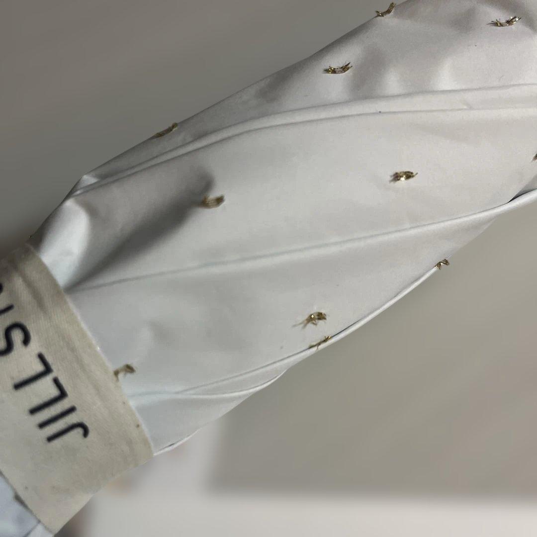 ジルスチュアート晴雨兼用傘 99% UVカット　キラキラ　フリル