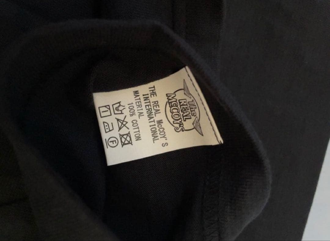 リアルマッコイズ 長袖Tシャツ　 黒