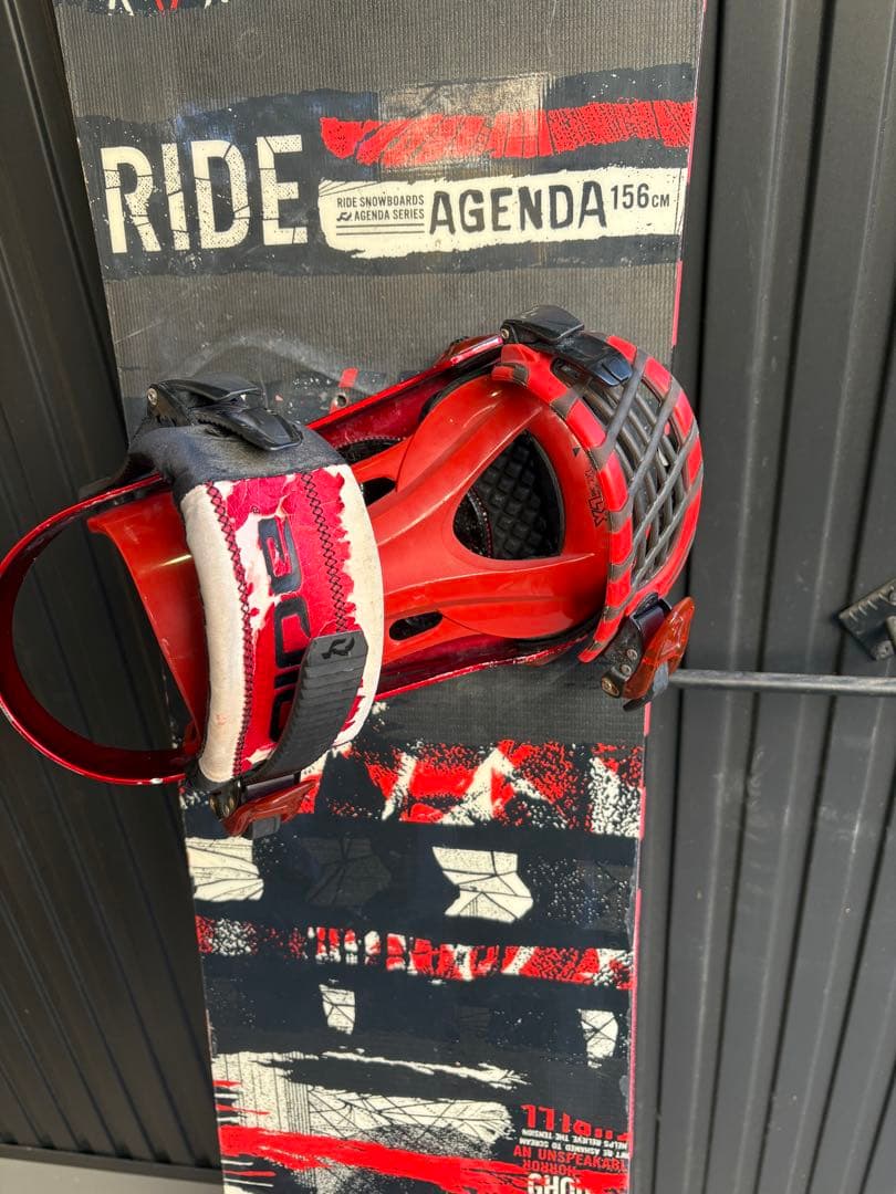 RIDE AGENDA 156cm スノーボード　ビンディングMサイズ