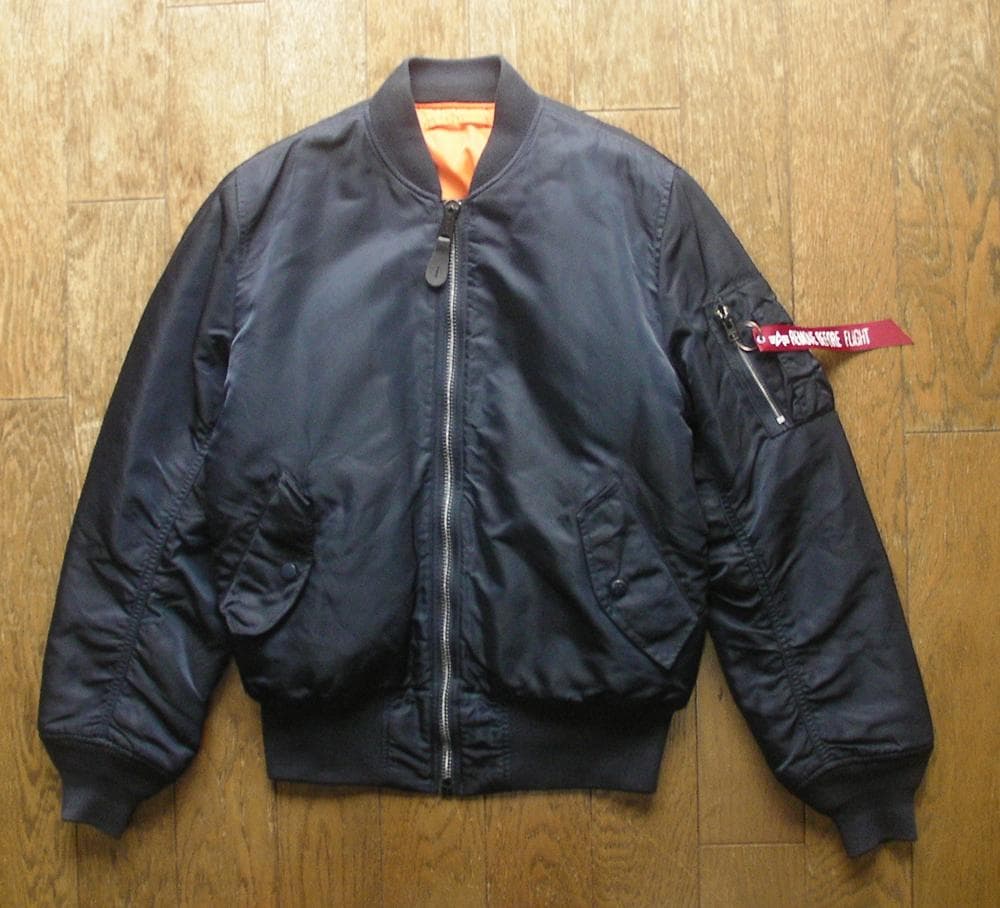 ALPHA　Ma1　フライトジャケット　リバーシブル　S（実質M～L）A■128