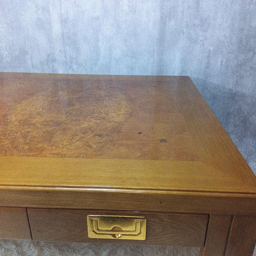 【美品】カリモク KARIMOKUドマーニ モーガントン 引き出し6杯 テーブル