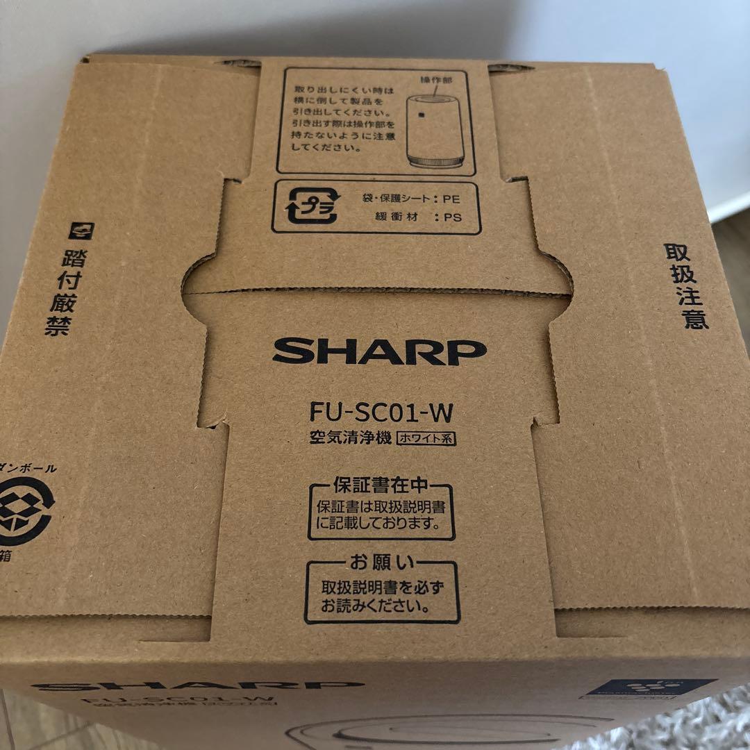 SHARP 空気清浄機 FU-SC01-W