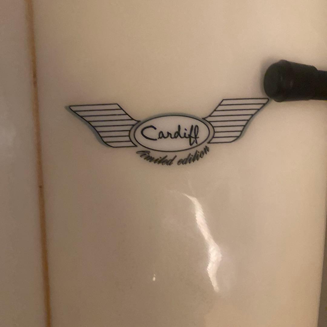 Cardiff ロングボード ファンボード　 ホワイト