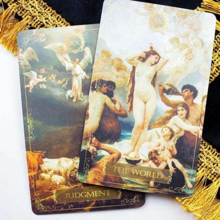 【正規品】神々しい美麗デッキ✨美しい絵画のタロット／リバイバルアート 1st