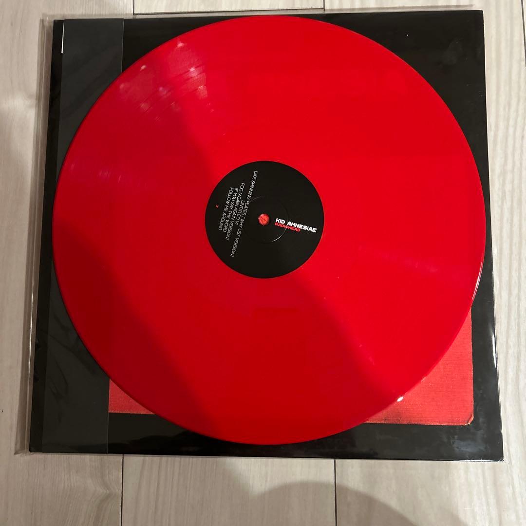 RADIOHEAD KID A MNESIA 赤レコード