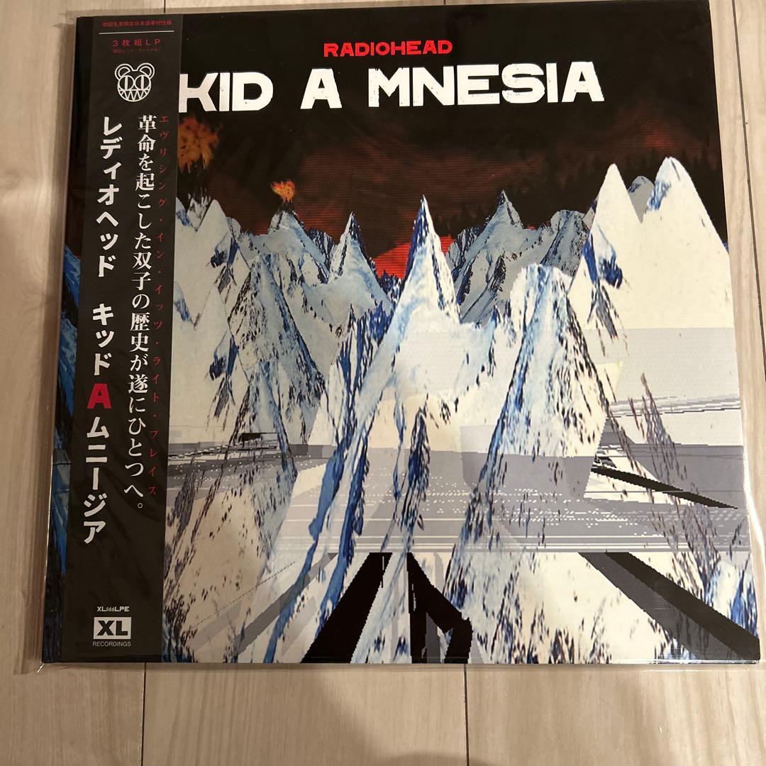 RADIOHEAD KID A MNESIA 赤レコード