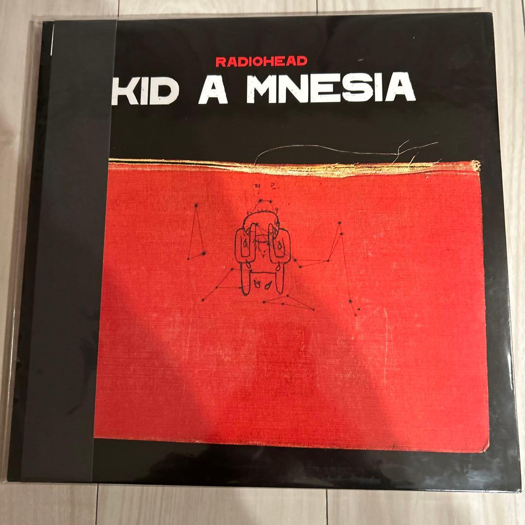 RADIOHEAD KID A MNESIA 赤レコード