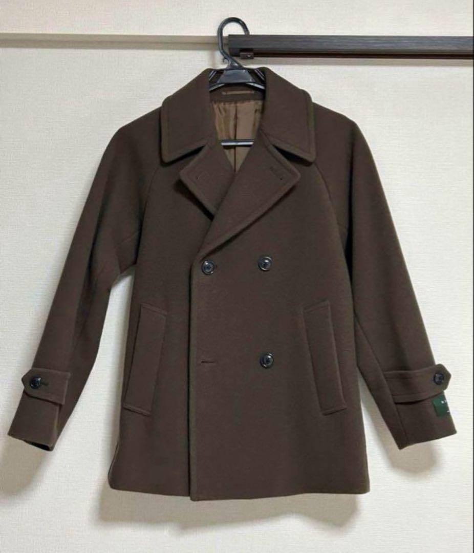 【美品】ピーコート　ユナイテッドアローズ　ブラウン