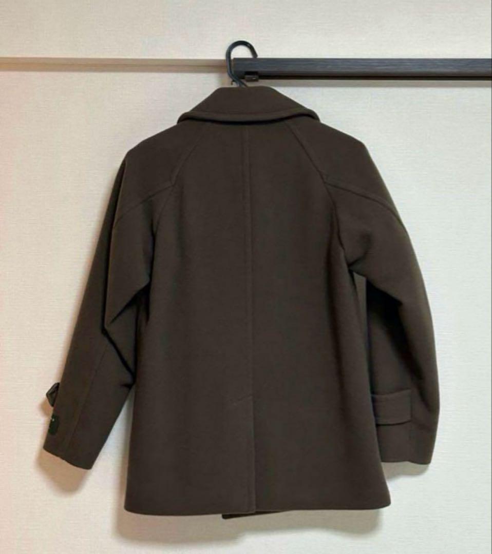 【美品】ピーコート　ユナイテッドアローズ　ブラウン