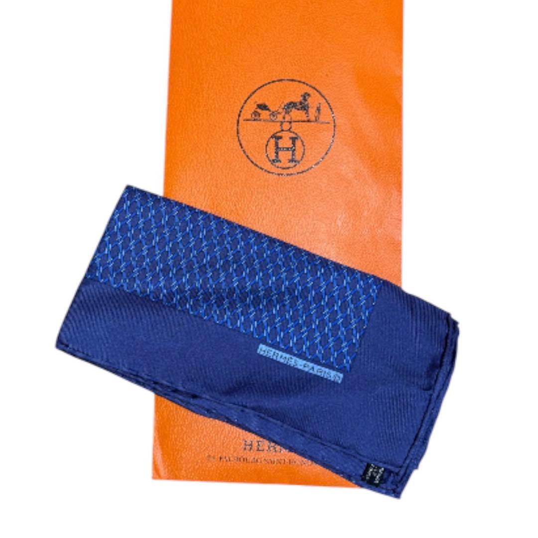 hiro様【未使用】エルメス ネクタイ・ポケットチーフセット