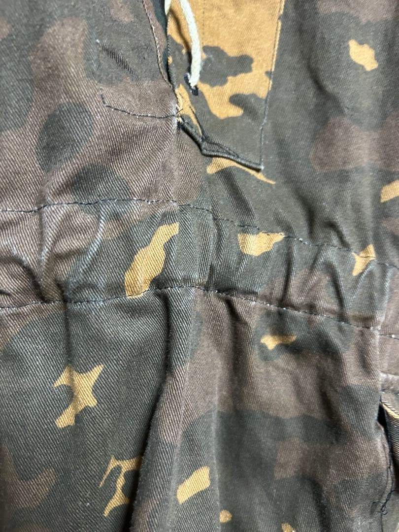 ナチス　ドイツ軍　オークリーフカモ　スモック　リバーシブル