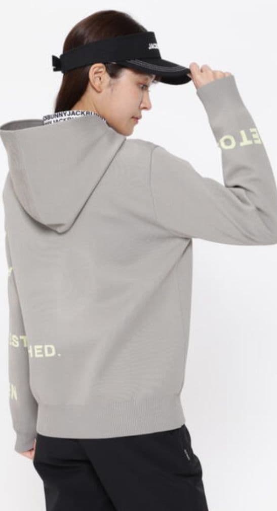 ★美品★2024年モデル Jack Bunny ニットプルオーバーパーカー　1