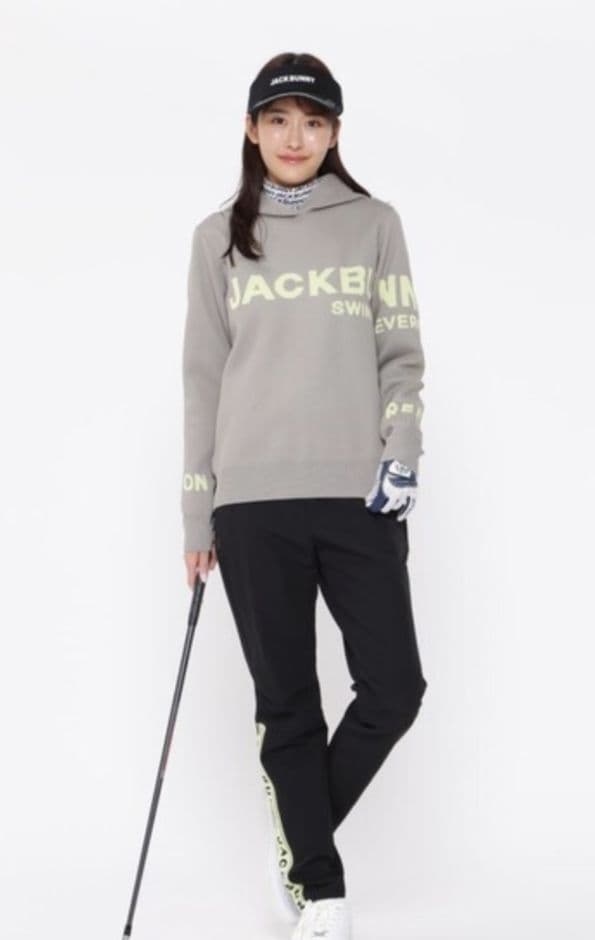 ★美品★2024年モデル Jack Bunny ニットプルオーバーパーカー　1