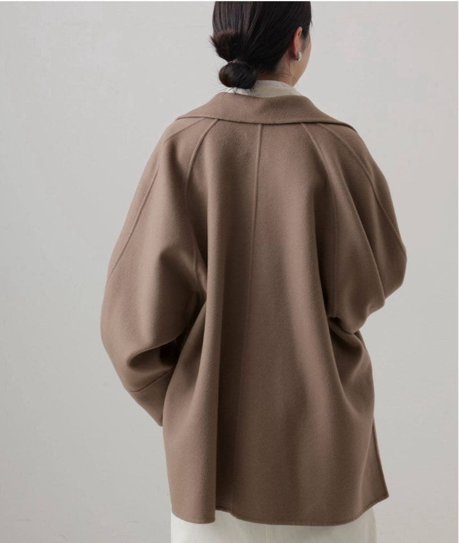 【IENA】スーパー160ダブルフェイスショートコート