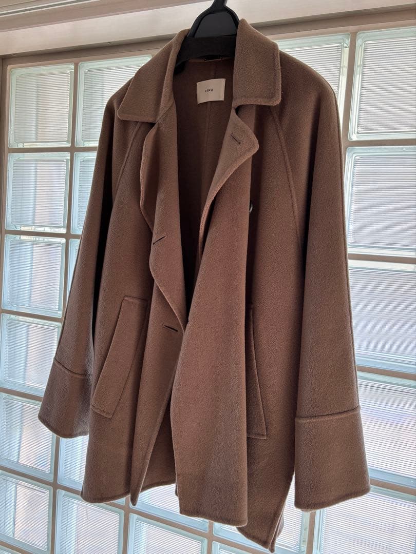 【IENA】スーパー160ダブルフェイスショートコート