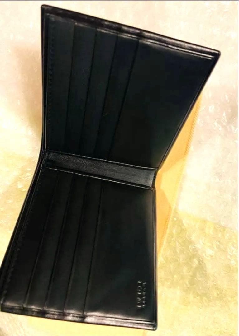 ロエベ　LOEWE 二つ折り財布　ブラック　新品未使用　ヴィンテージ