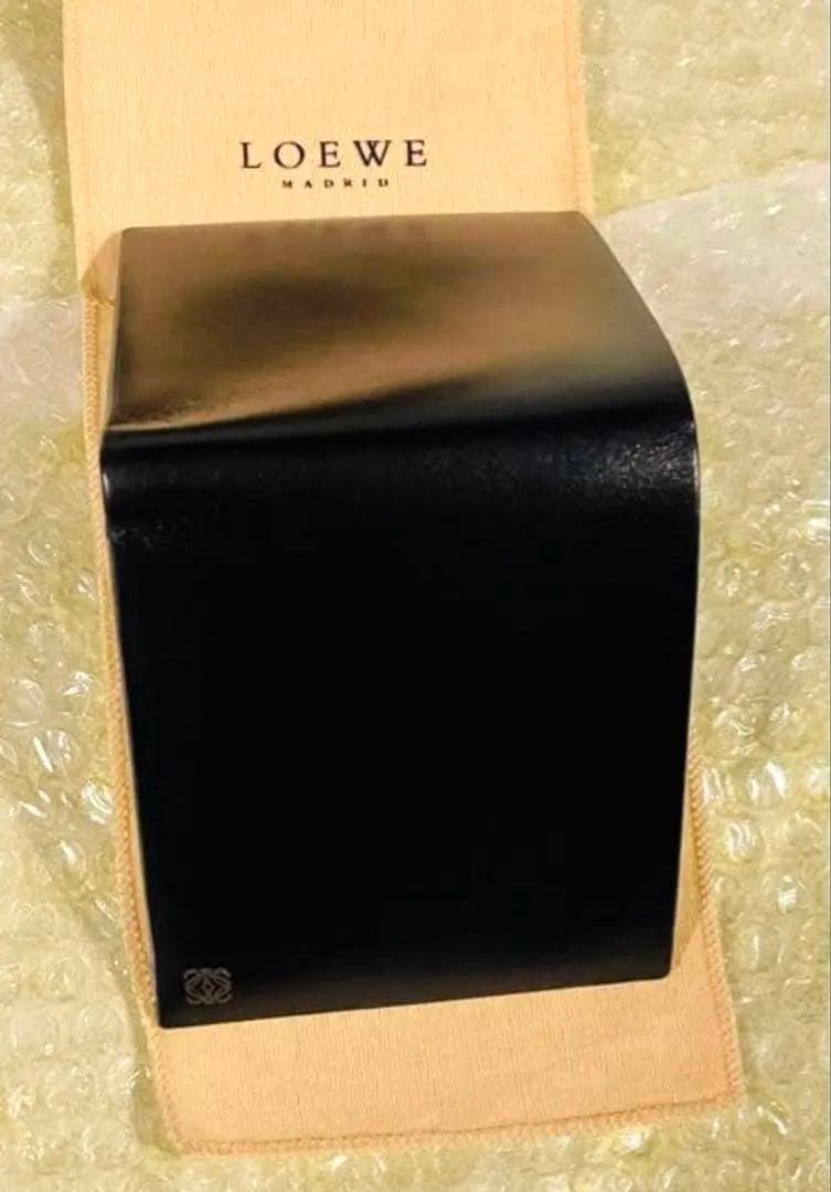 ロエベ　LOEWE 二つ折り財布　ブラック　新品未使用　ヴィンテージ