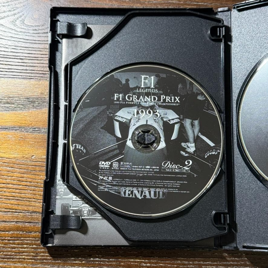 F1 LEGENDS F1 GRAND PRIX 1993 DVD【3枚組】
