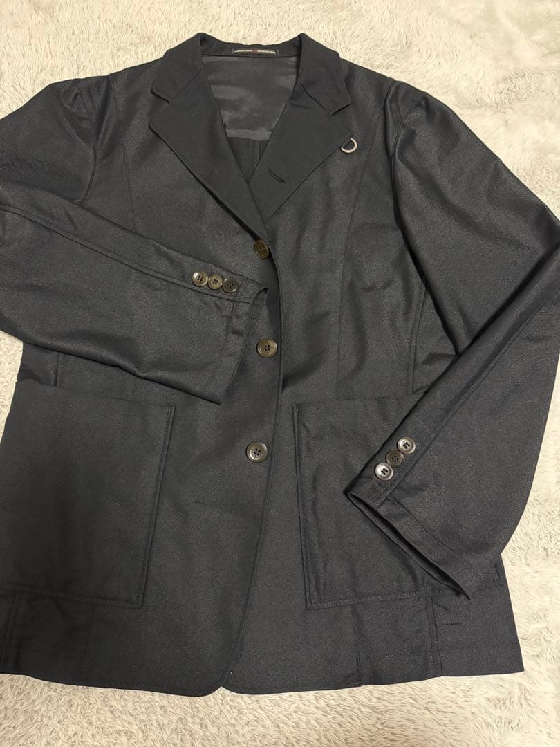 GAULTIER HOMME テーラードジャケット 48 黒