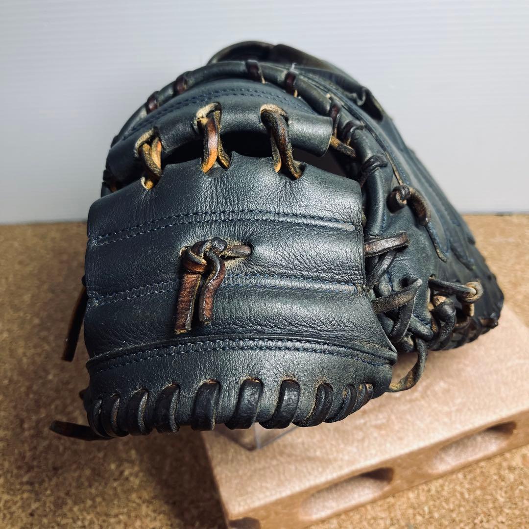 ハタケヤマ硬式捕手ミット／真心ブラック／一般.大人用