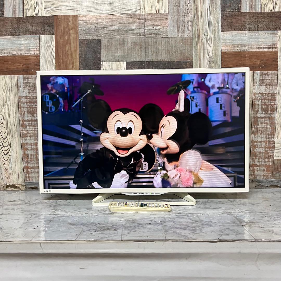 みちよさん専用全国送料込ホワイトシャープ32型テレビYouTube、u-next