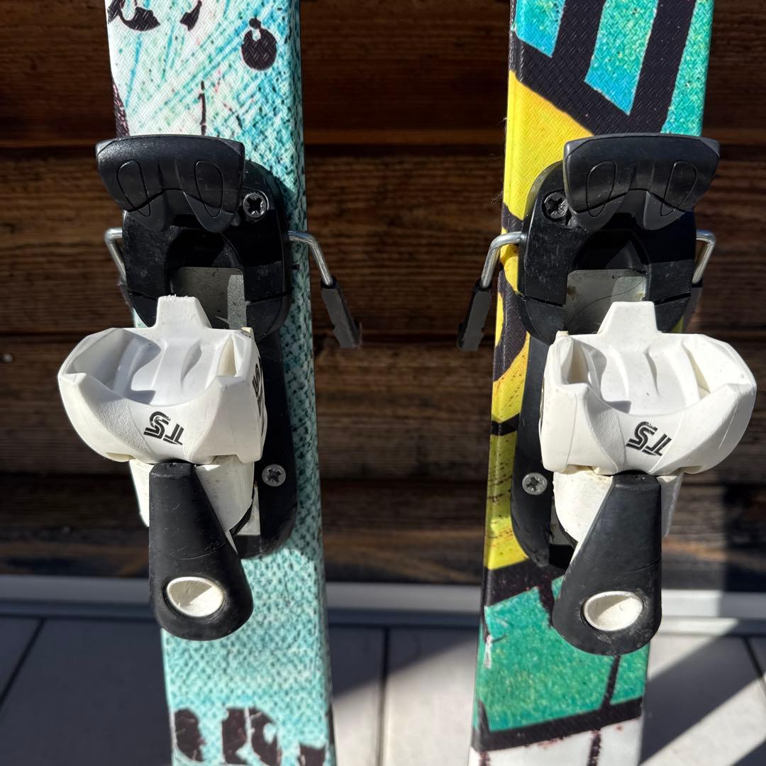 head スキー板127 & SALOMON ビンディング