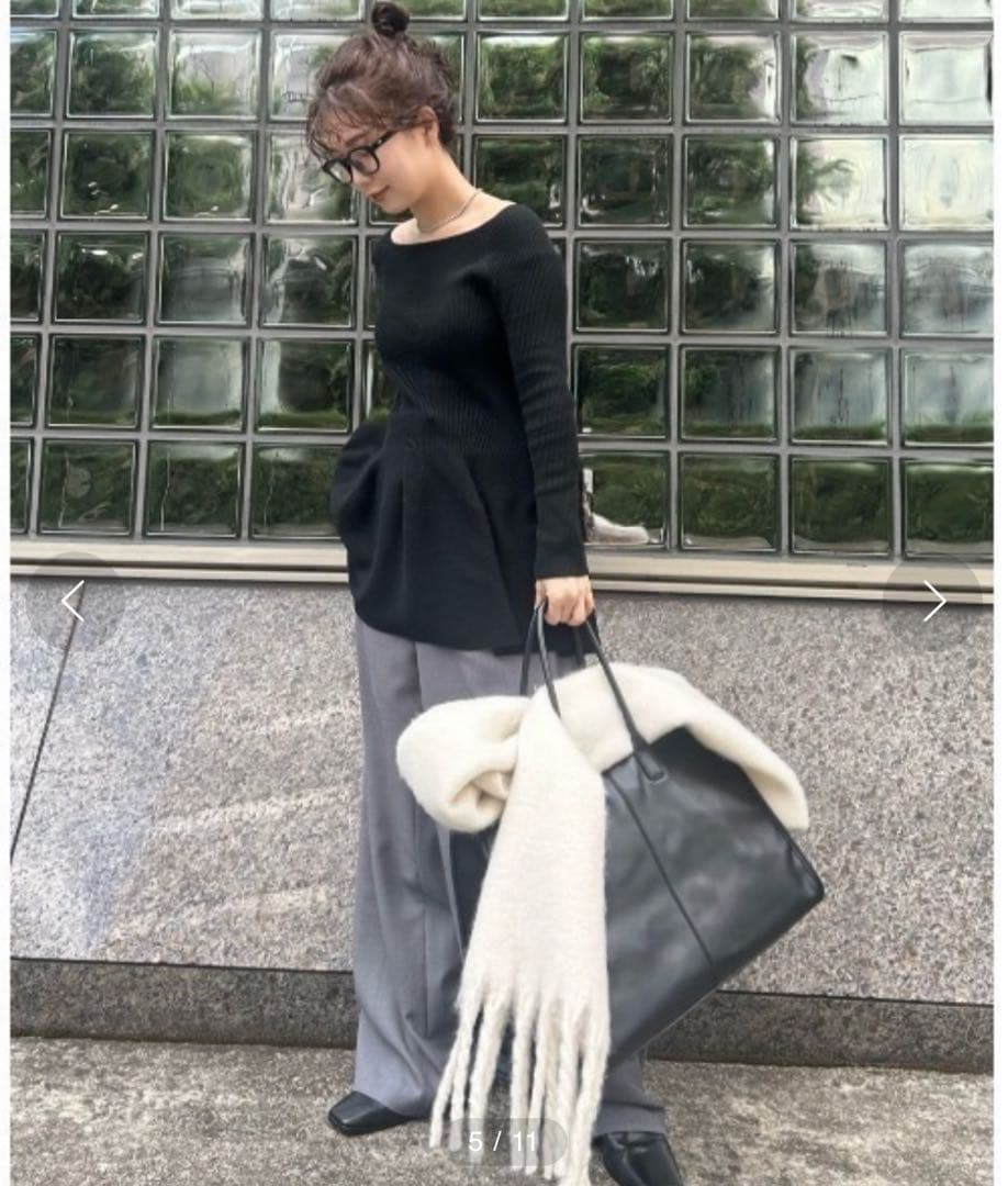 FRAY I.D ブークレストール オフホワイト ホワイト