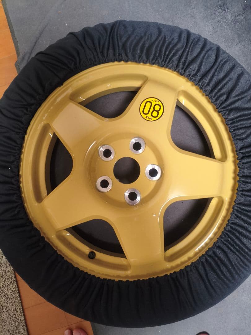 未使用30系 アルファード/ヴェルファイア純正T155/80D17 スペアタイヤ