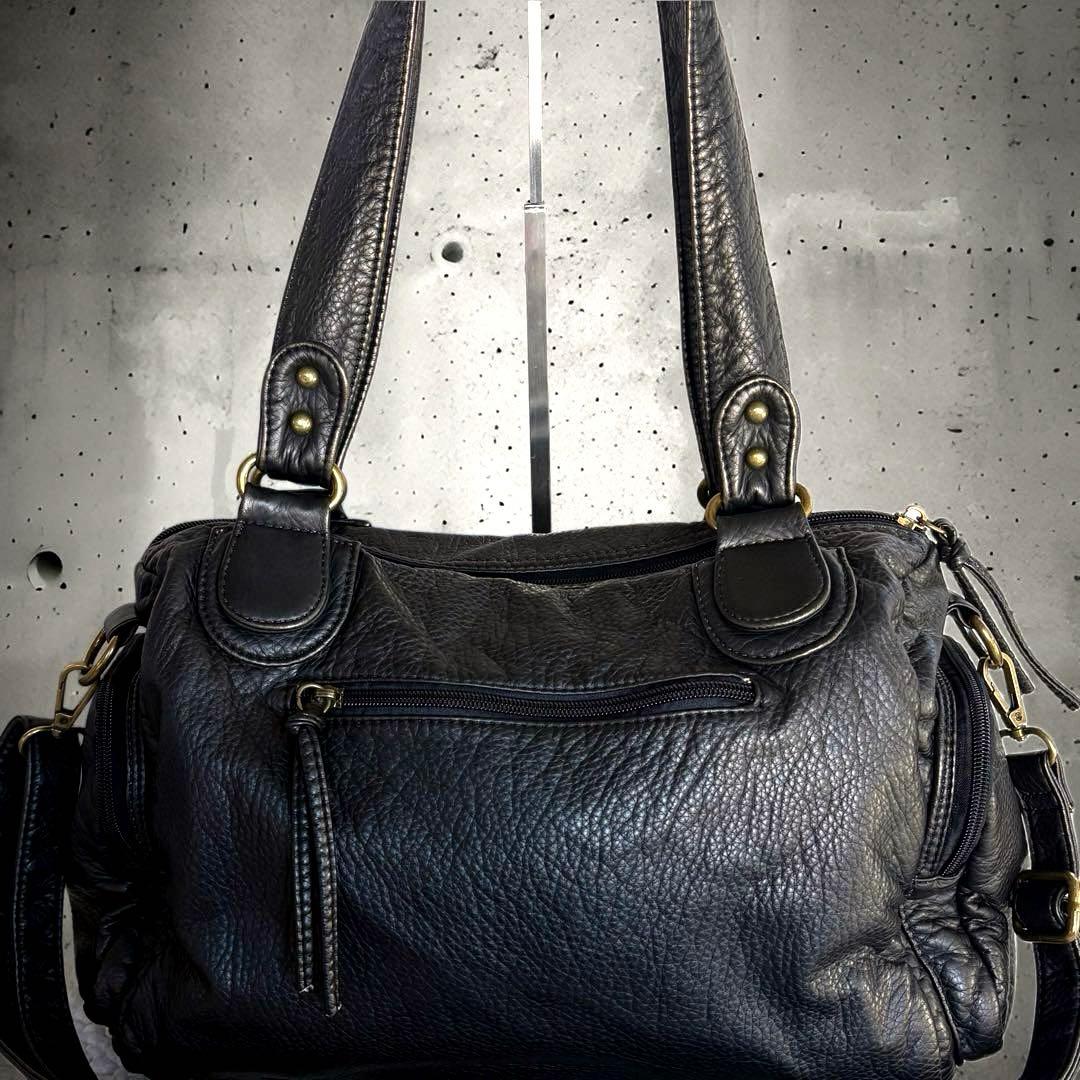 00s archive 2way shoulderbag city y2k 美品