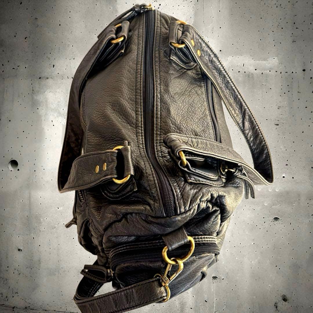 00s archive 2way shoulderbag city y2k 美品