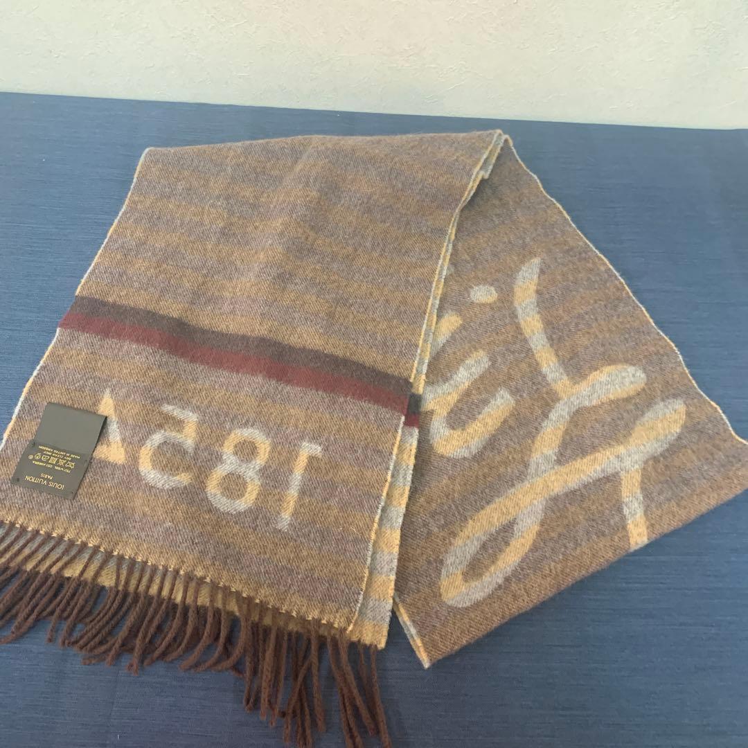 ルイヴィトン スカーフ マフラー 美品