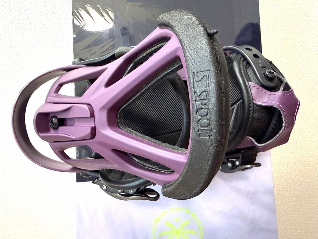 【Ｋ】SALOMON LOTUS スノーボード バインディング　パープル